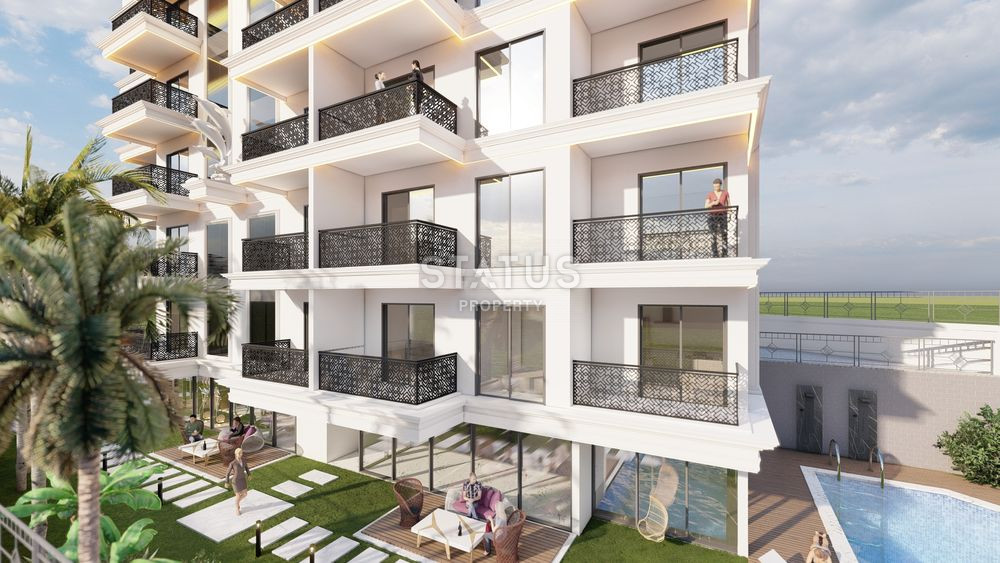 New complex in Avsallar! Sea view from the first floor! 56 - 160 m2 фото 7