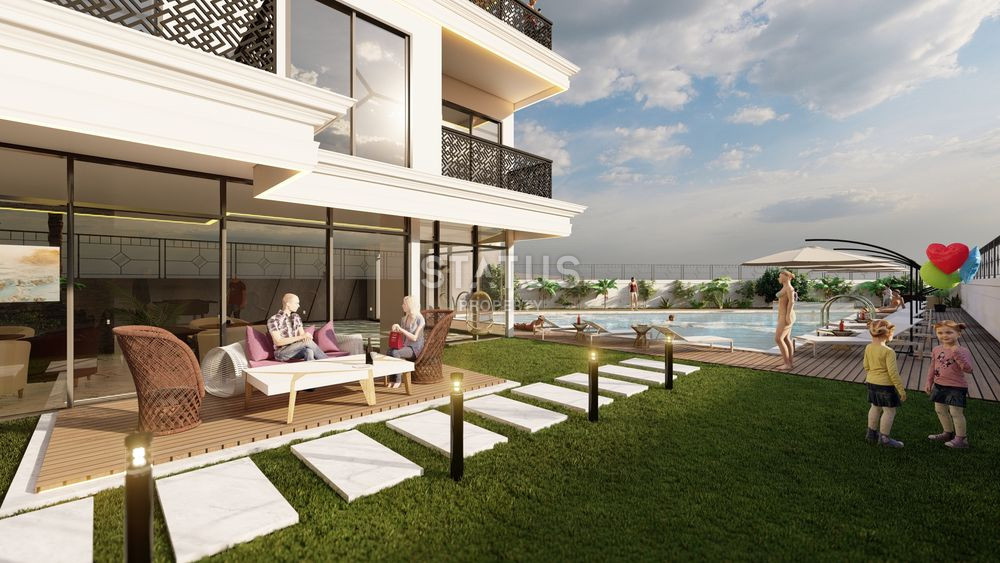 New complex in Avsallar! Sea view from the first floor! 56 - 160 m2 фото 14