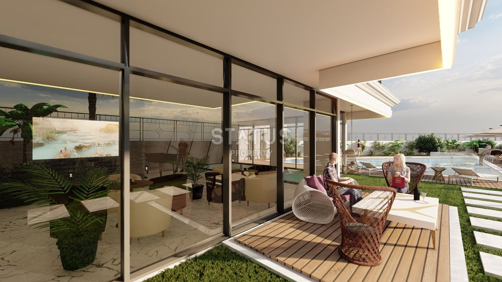 New complex in Avsallar! Sea view from the first floor! 56 - 160 m2 фото 24