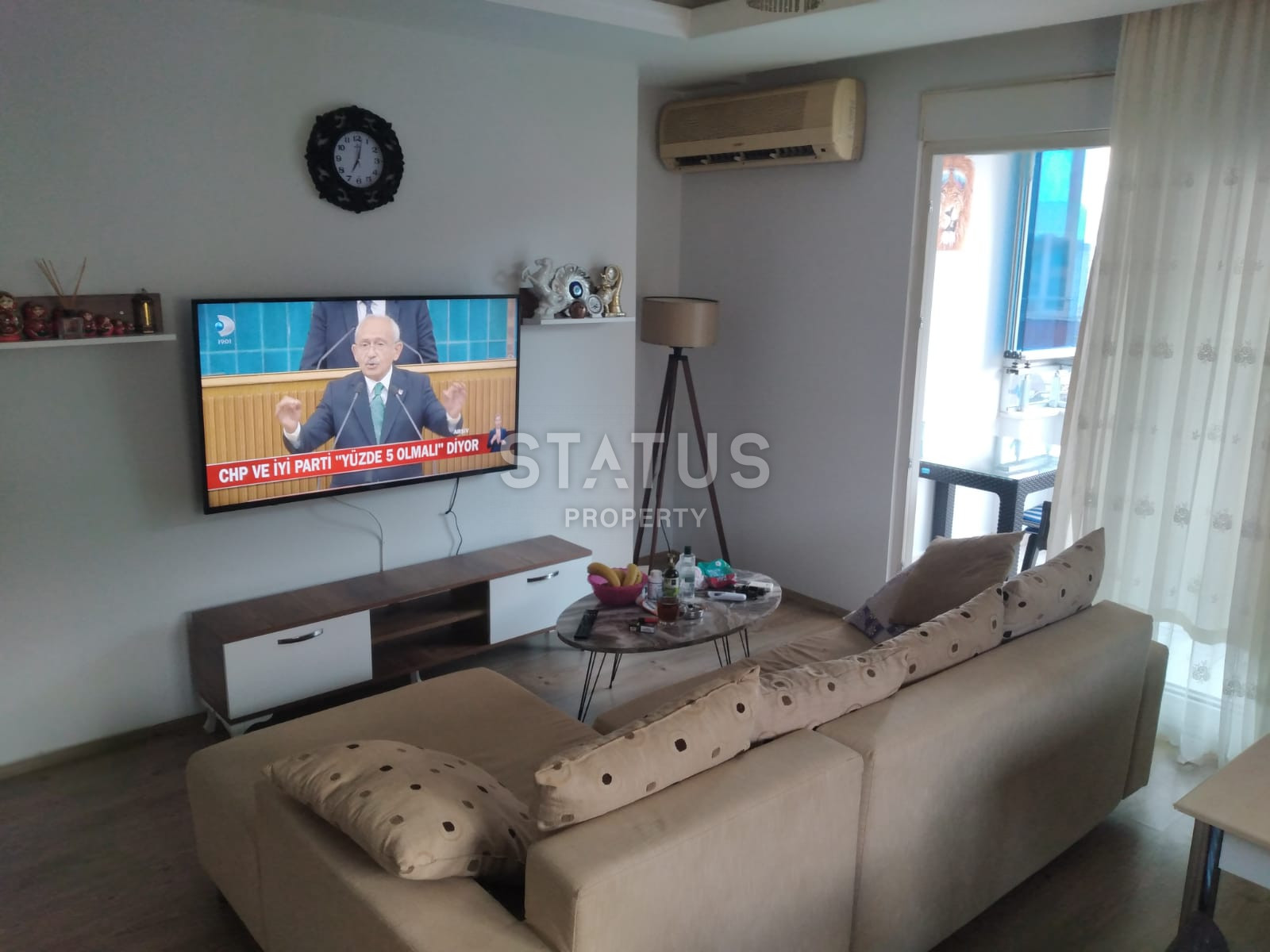 Трёхкомнатная квартира с мебелью в Джикджили, 110м.кв фото 4