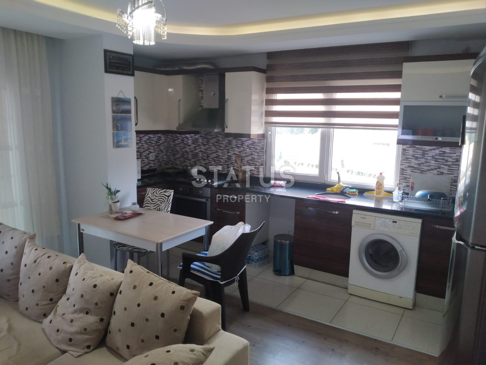 Трёхкомнатная квартира с мебелью в Джикджили, 110м.кв фото 5