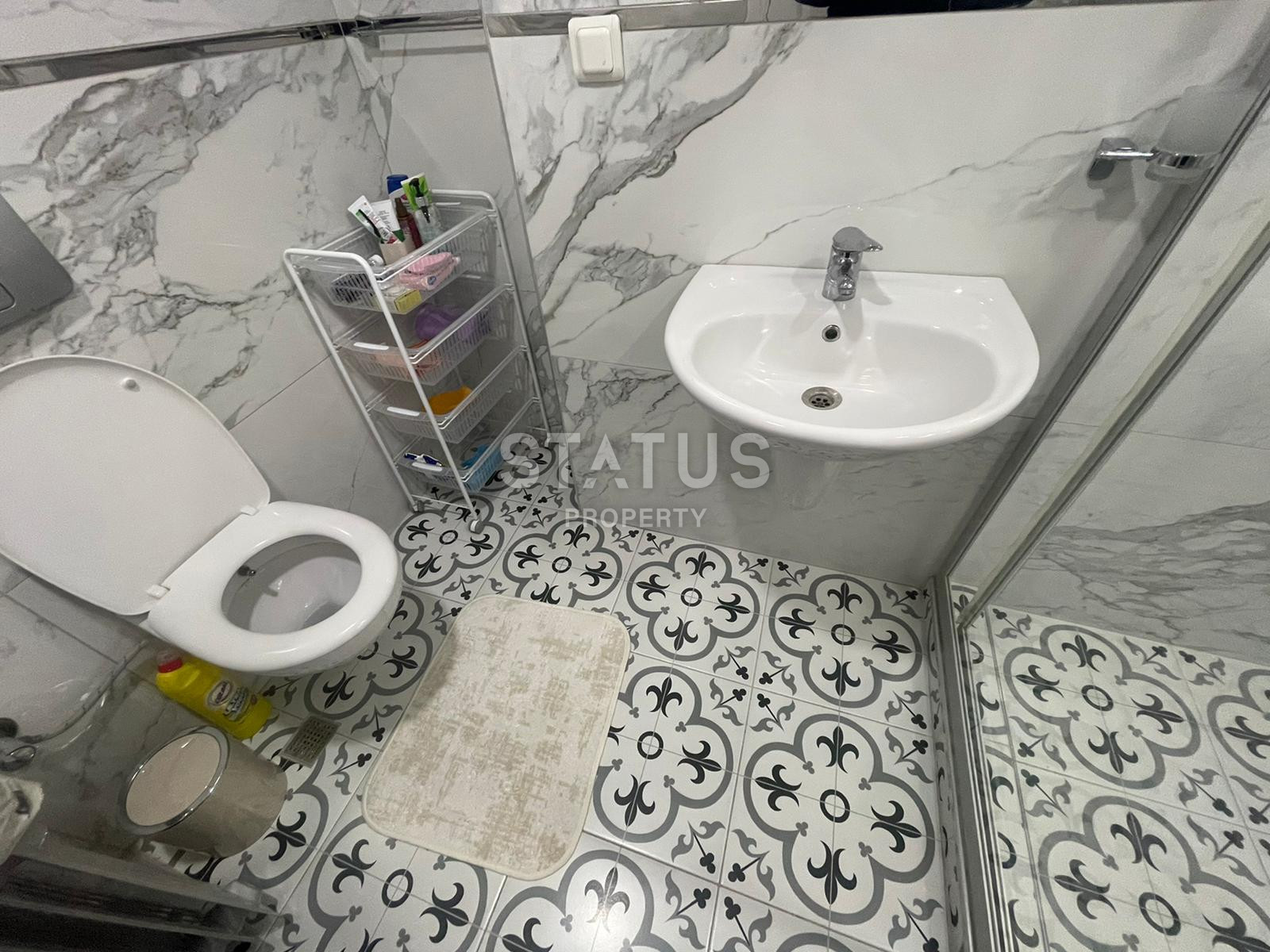 Шикарная квартира с видом на море на первой линии в районе Махмутлар, 150м.кв фото 9