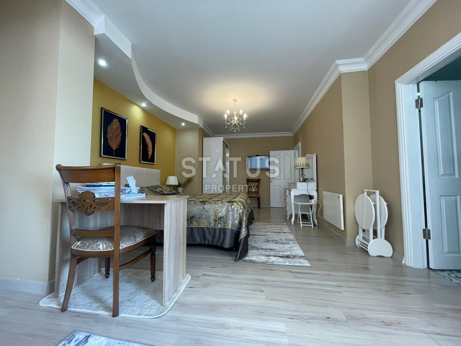 Шикарная квартира с видом на море на первой линии в районе Махмутлар, 150м.кв фото 11