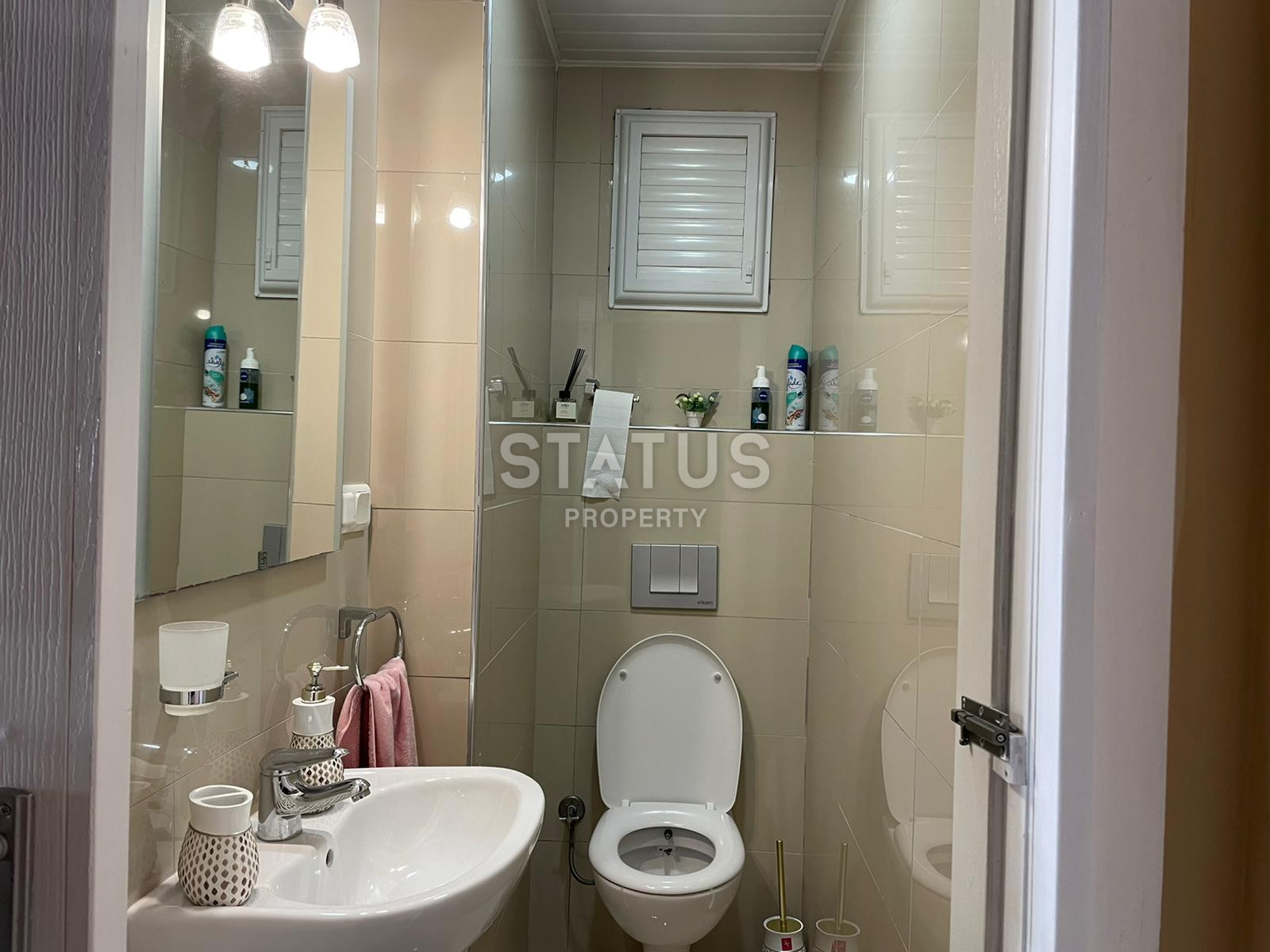 Шикарная квартира с видом на море на первой линии в районе Махмутлар, 150м.кв фото 13