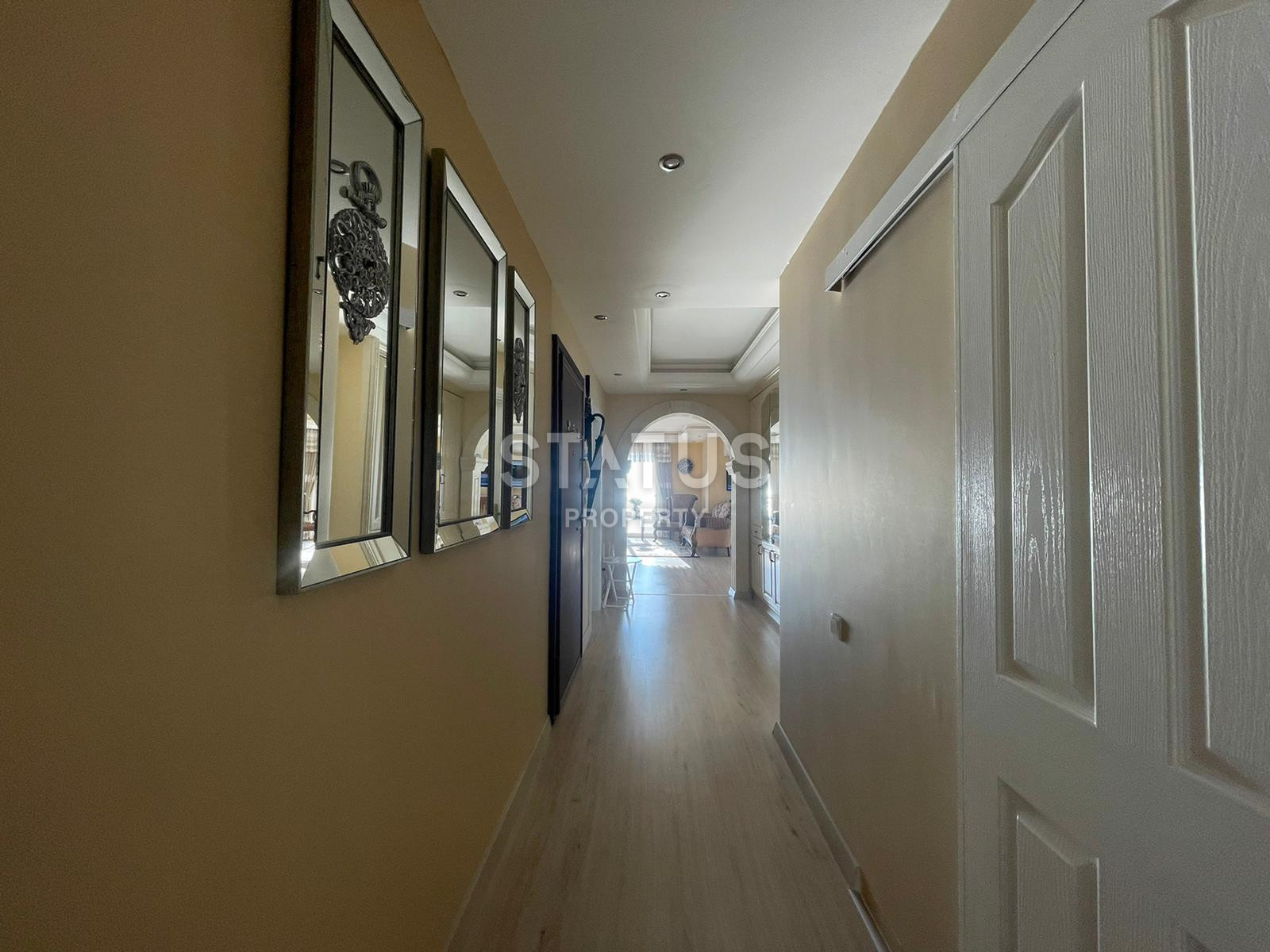 Шикарная квартира с видом на море на первой линии в районе Махмутлар, 150м.кв фото 14