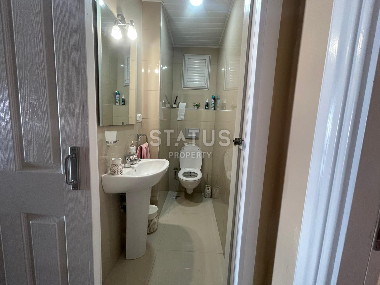 Шикарная квартира с видом на море на первой линии в районе Махмутлар, 150м.кв фото 15