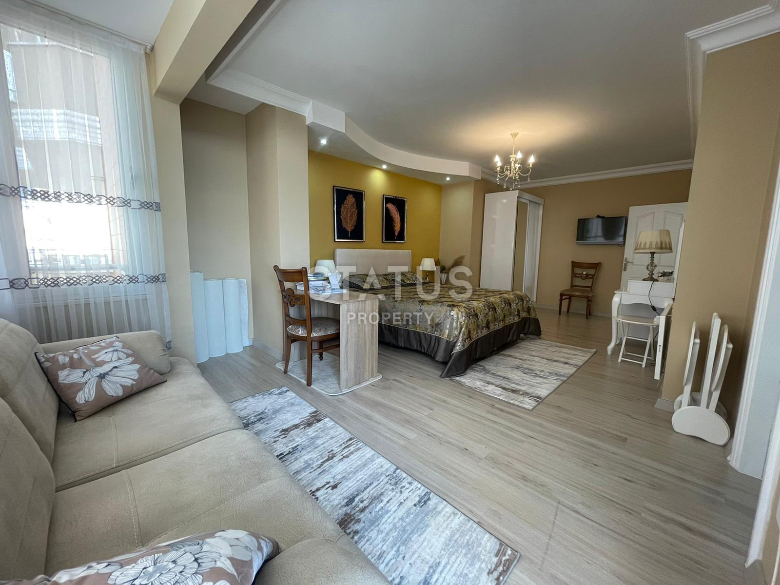 Шикарная квартира с видом на море на первой линии в районе Махмутлар, 150м.кв фото 23