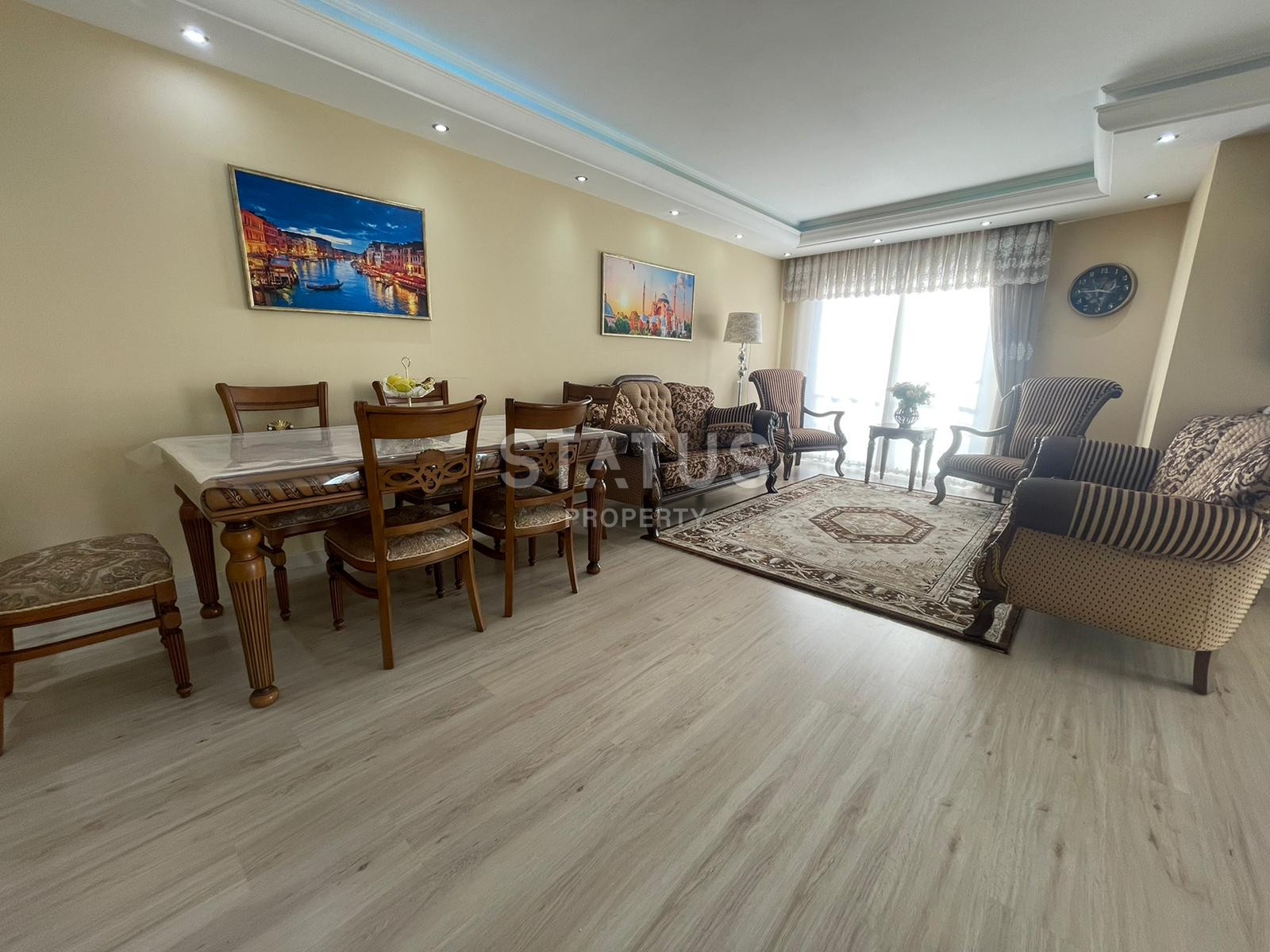 Шикарная квартира с видом на море на первой линии в районе Махмутлар, 150м.кв фото 37