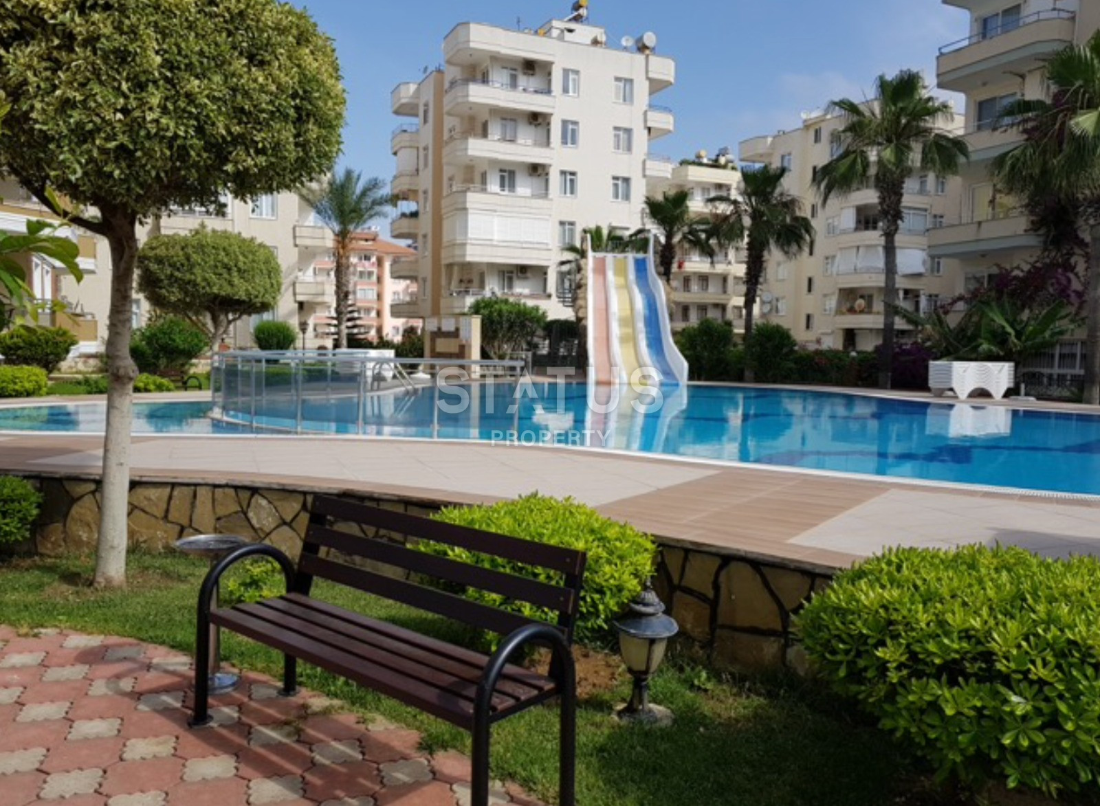 Шикарная квартира с видом на море на первой линии в районе Махмутлар, 150м.кв фото 54