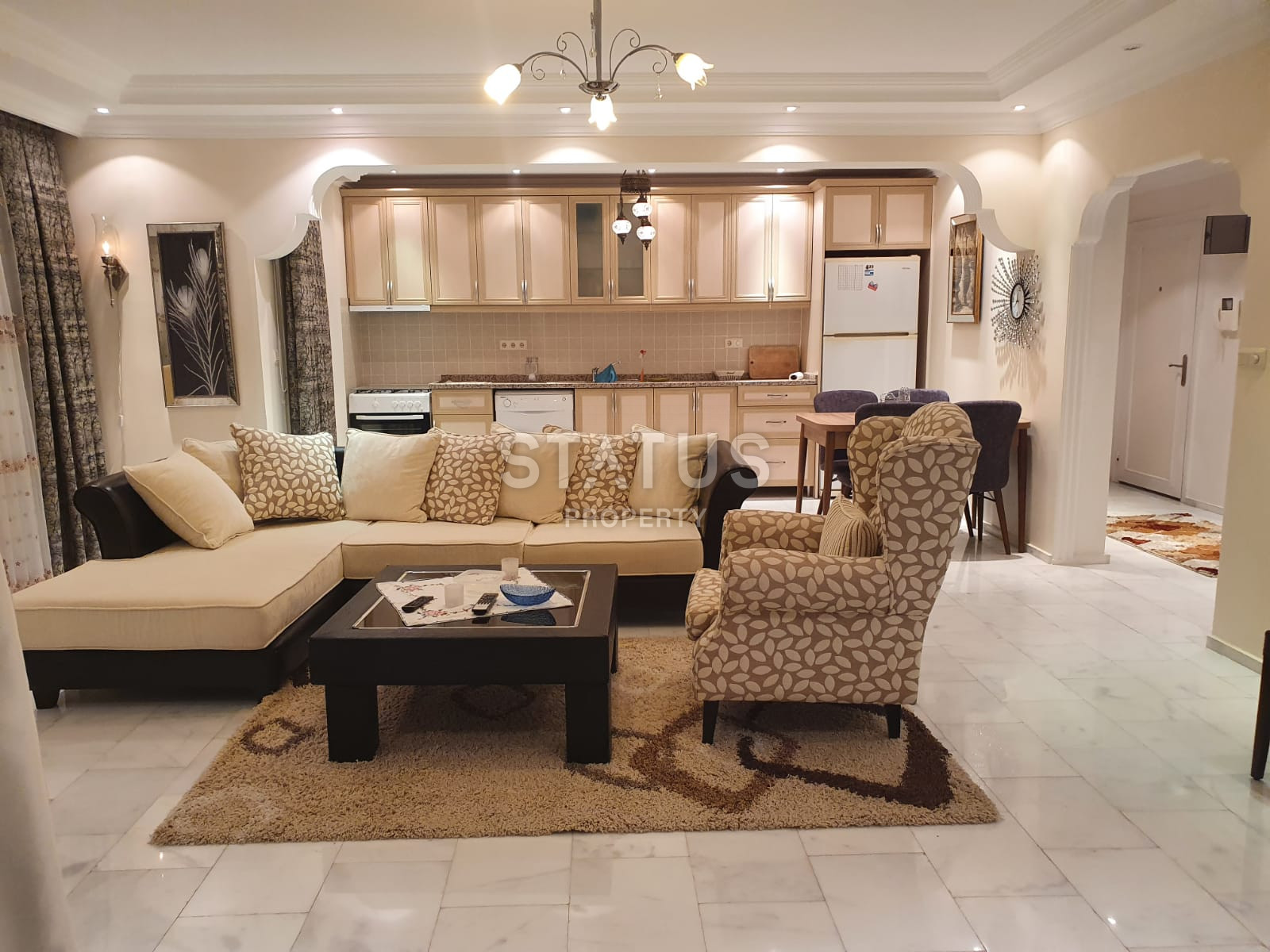 Трехкомнатная квартира с мебелью в верхней Обе, 100м.кв фото 3