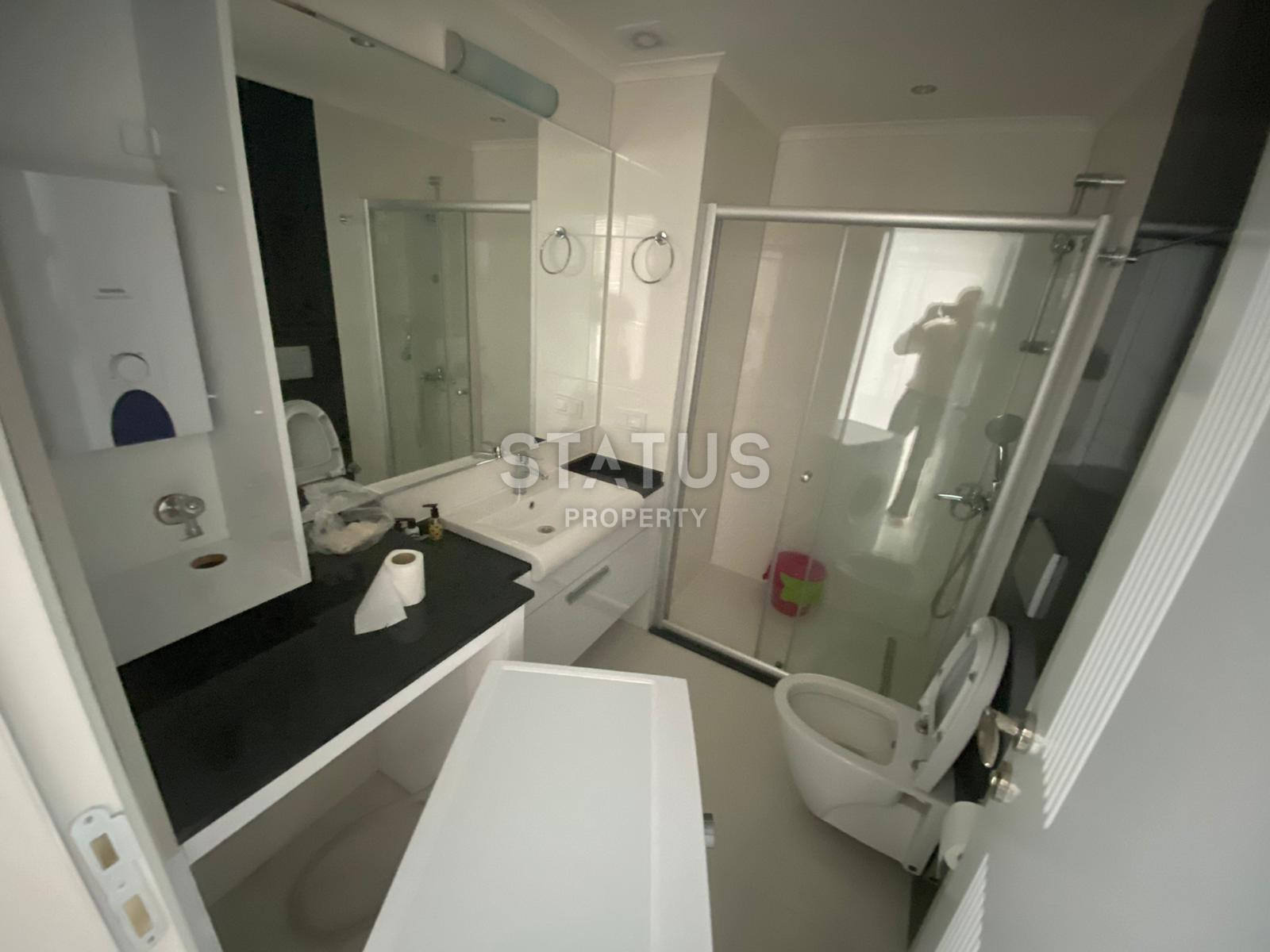 Квартира 2+1 в 600 метрах от шикарного пляжа в Авсалларе, 85 м2. фото 7