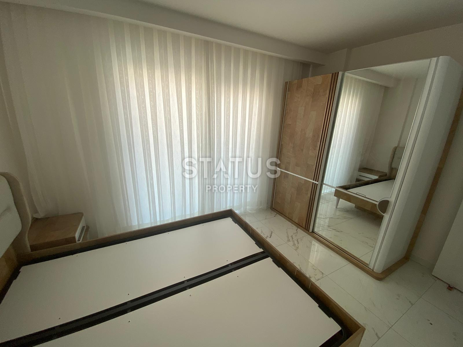 Квартира 2+1 в 600 метрах от шикарного пляжа в Авсалларе, 85 м2. фото 11