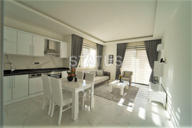 Меблированные апартаменты 2+1 вблизи пляжа Клеопатра, 90 м2 фото 1