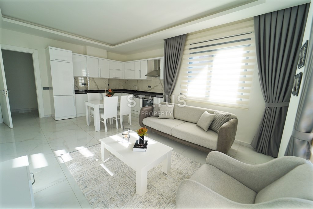 Меблированные апартаменты 2+1 вблизи пляжа Клеопатра, 90 м2 фото 2