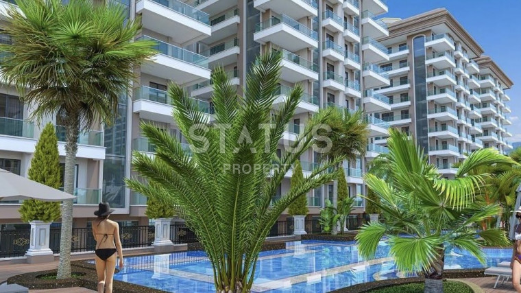 Апартаменты 1+1 в комплексе бизнес класса в Махмутларе, 68 м2 фото 1