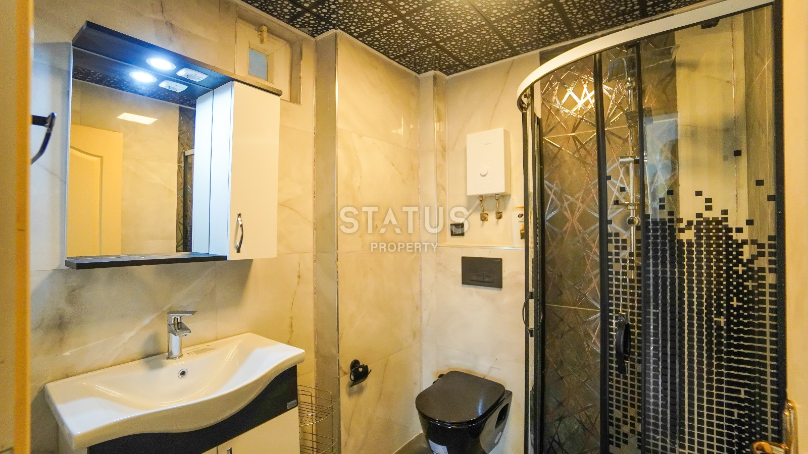 Меблированная квартира 2+1 с видом на крепость в центре Алании, 115 кв.м. фото 11