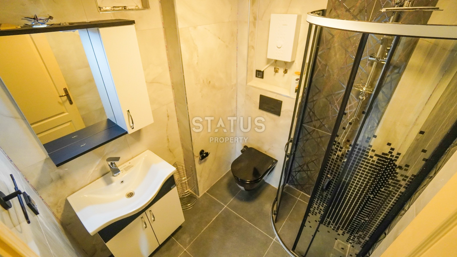 Меблированная квартира 2+1 с видом на крепость в центре Алании, 115 кв.м. фото 12