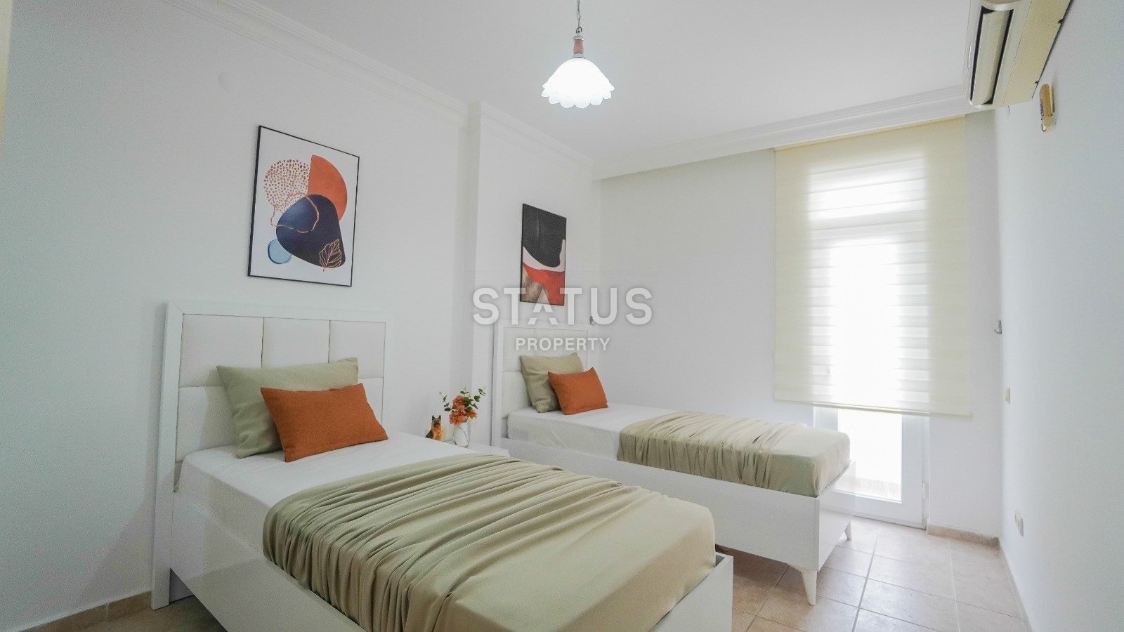 Меблированная квартира 2+1 с видом на крепость в центре Алании, 115 кв.м. фото 13