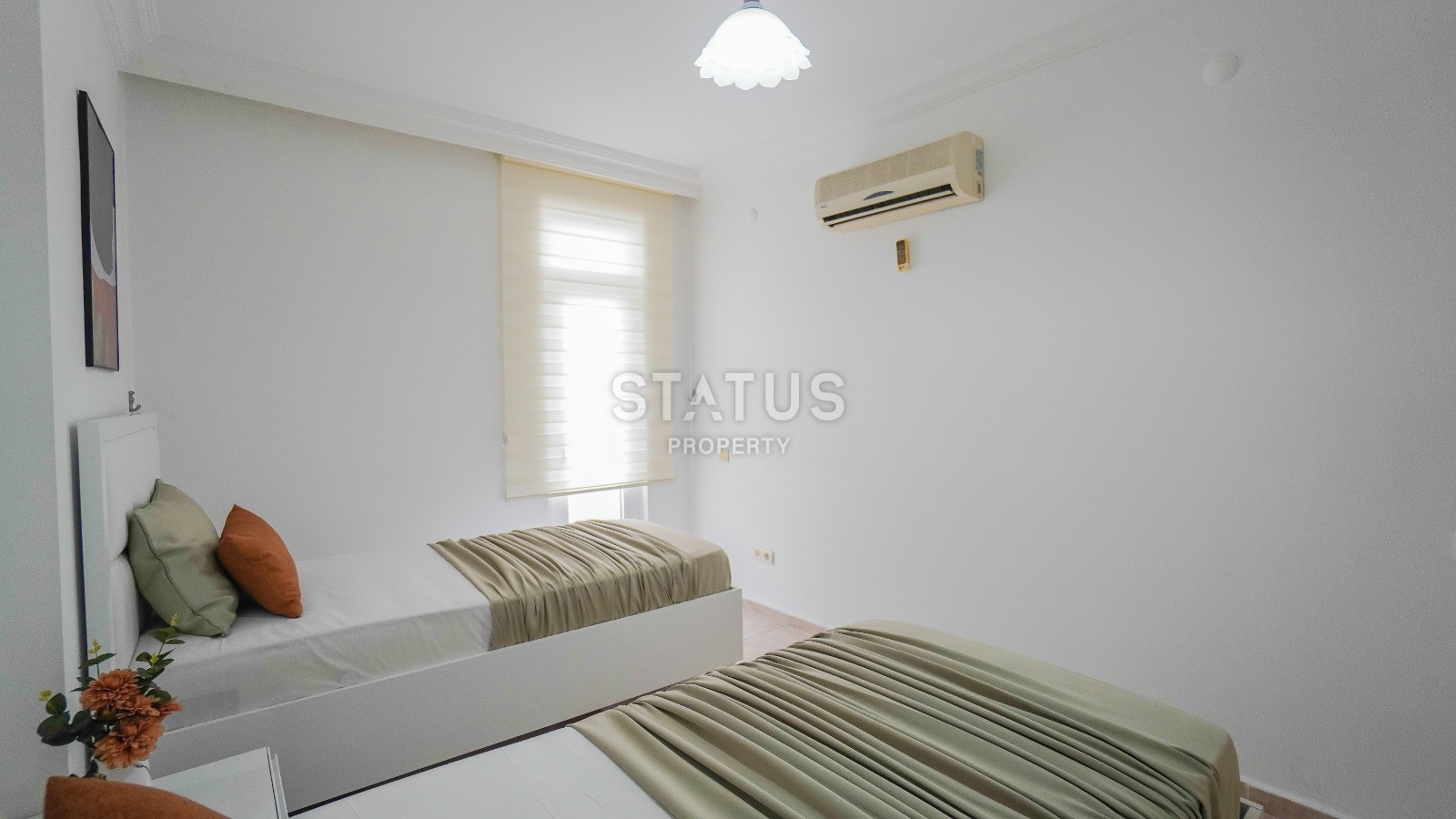 Меблированная квартира 2+1 с видом на крепость в центре Алании, 115 кв.м. фото 15