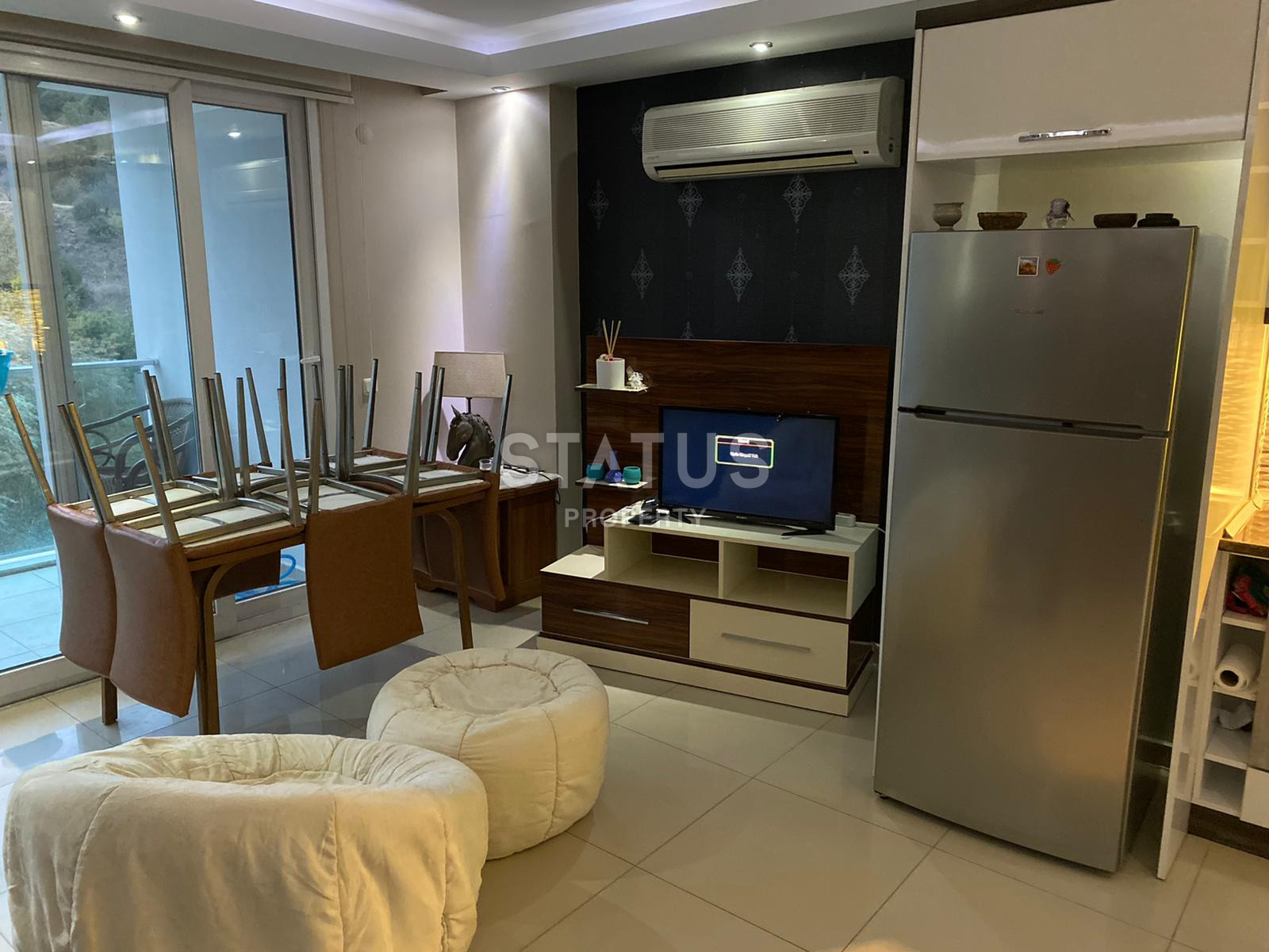 Пентхаус 2+1 с видом на реку и лес в Тосмуре, 180 м2 фото 4