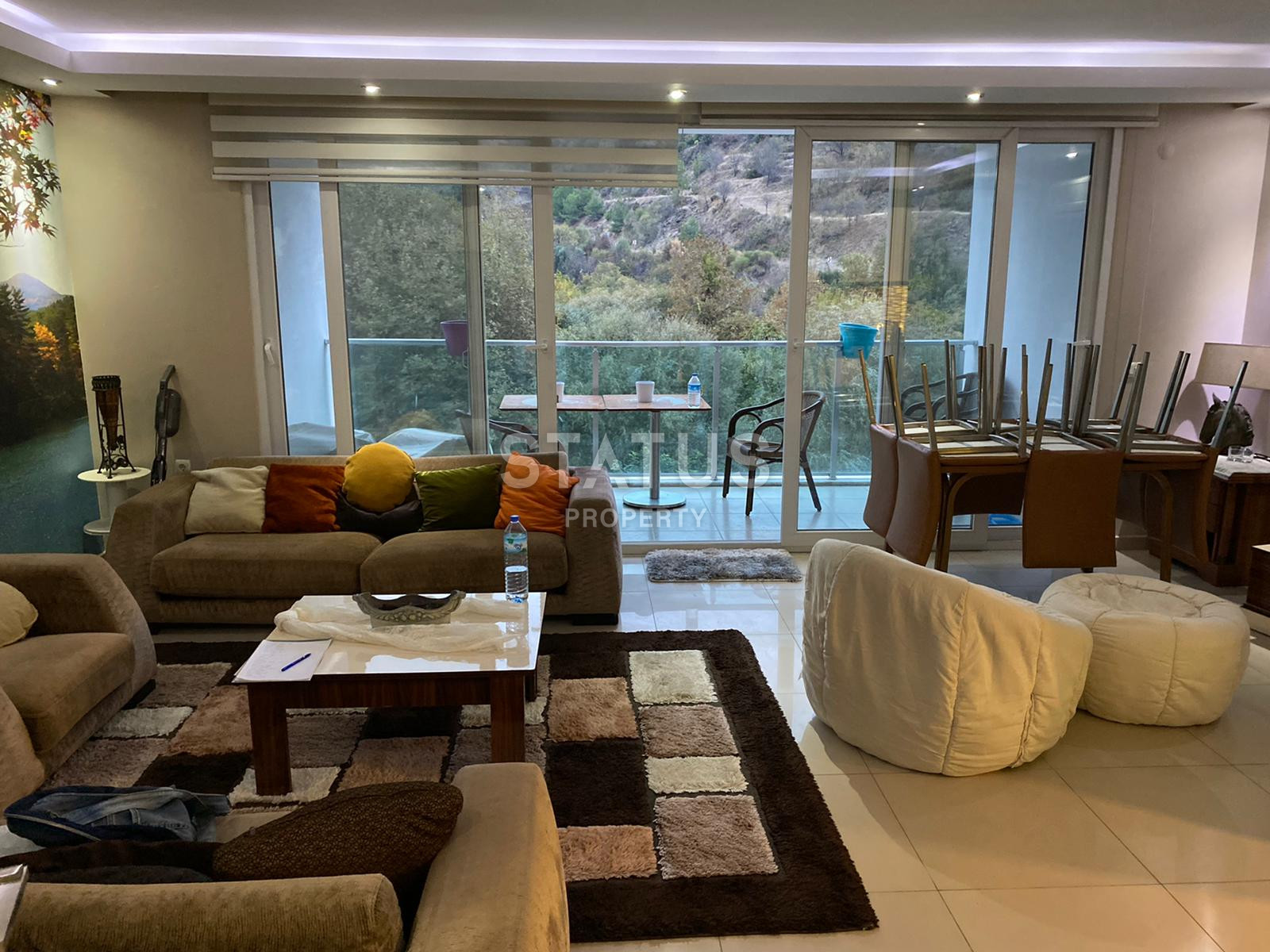 Пентхаус 2+1 с видом на реку и лес в Тосмуре, 180 м2 фото 15