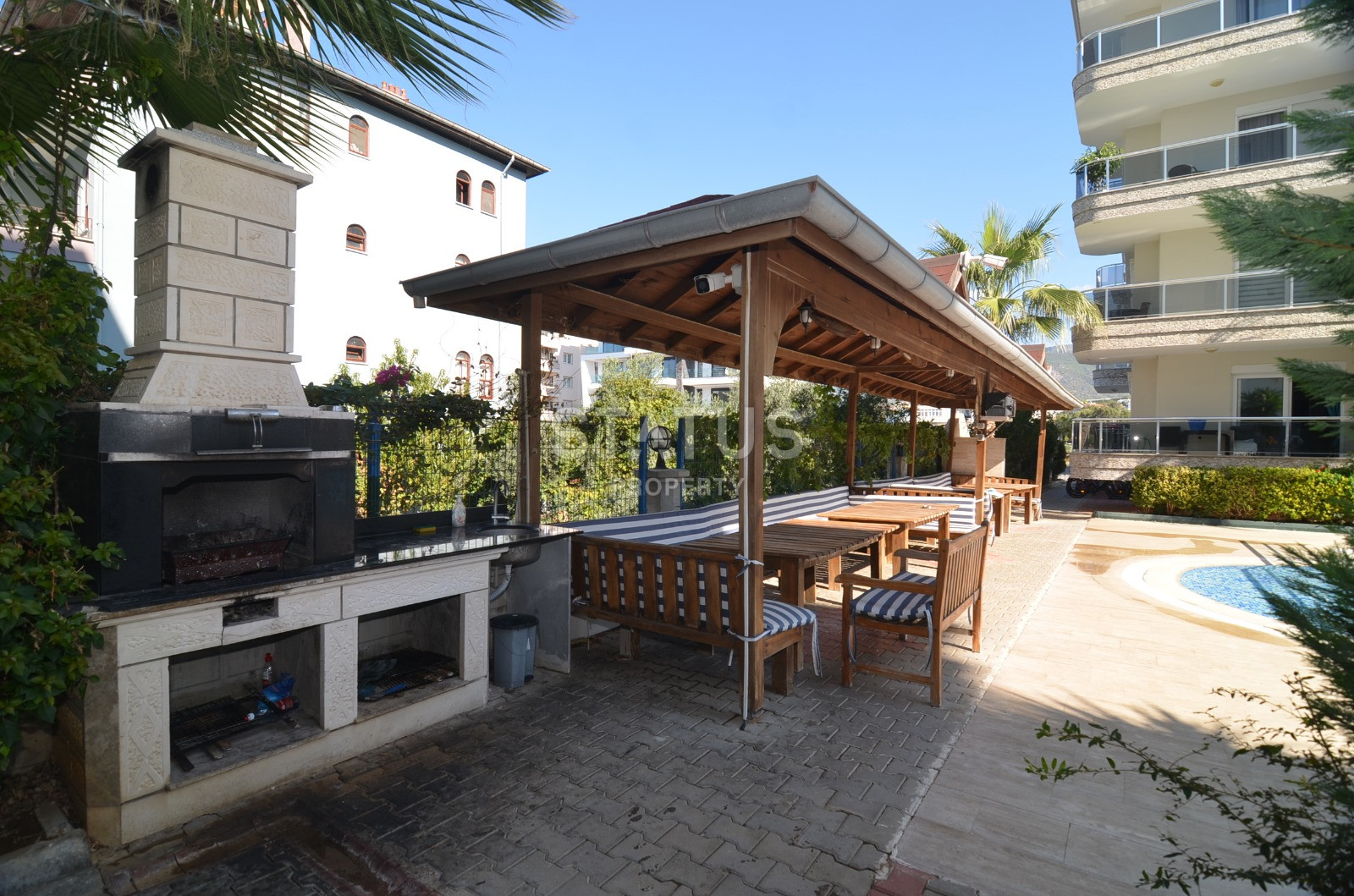 Трехкомнатные апартаменты на первой береговой линии в Кестеле, 110м2 фото 27