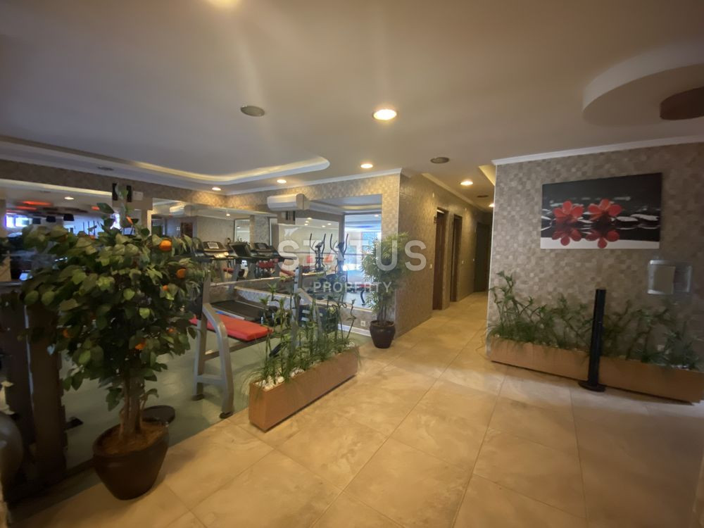 Трехуровневые апартаменты 3+1 с личной территорией в таунхаусе в одном из лучших комплексов в Авсалларе, 200м2 фото 33