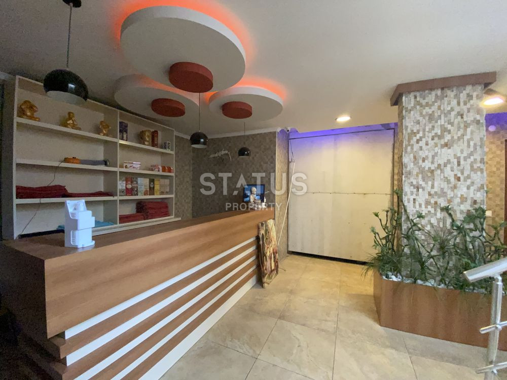 Трехуровневые апартаменты 3+1 с личной территорией в таунхаусе в одном из лучших комплексов в Авсалларе, 200м2 фото 38