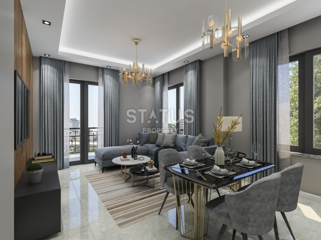 Проект бутик-комплекса возле Наулы в Махмутларе, от 52 кв.м. фото 4