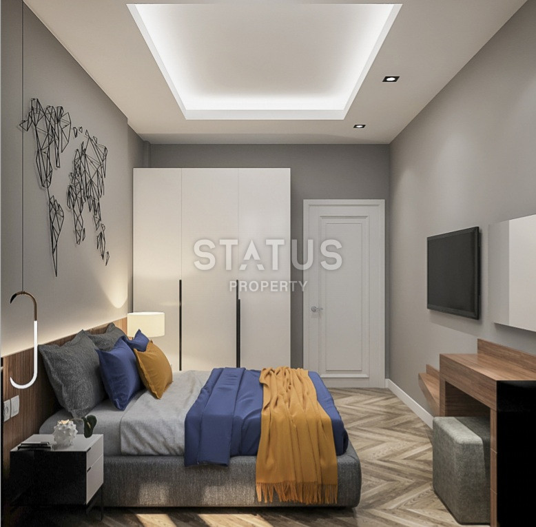 Проект бутик-комплекса возле Наулы в Махмутларе, от 52 кв.м. фото 8