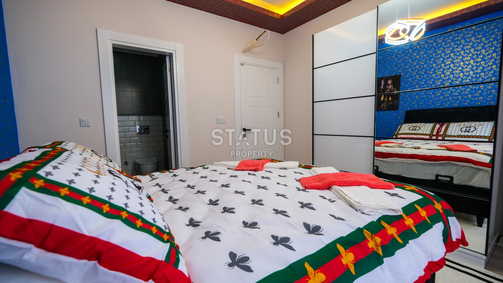 Трехкомнатная меблированная квартира в верхней Обе, 100м2 фото 26