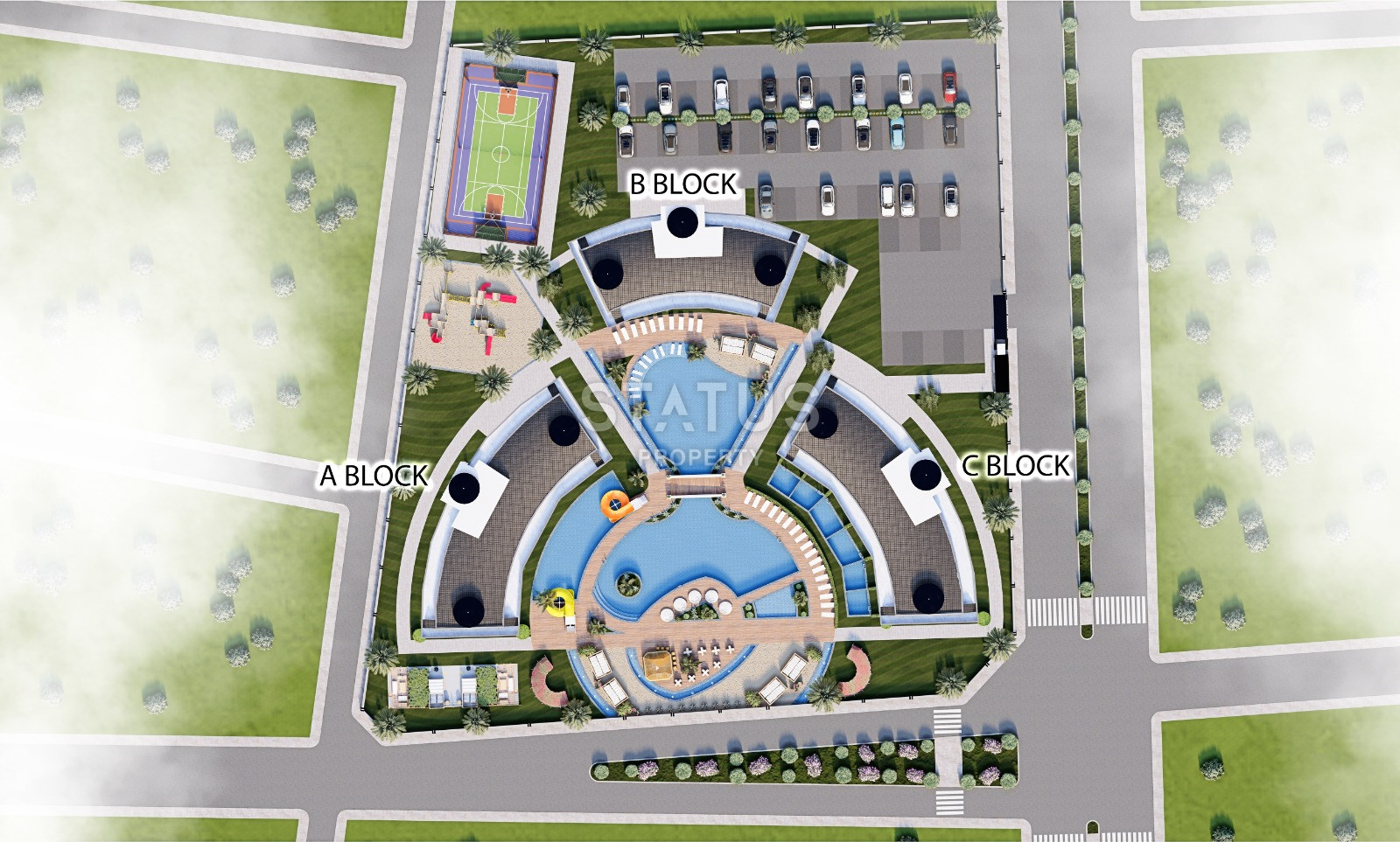 Последняя квартира проекта класса люкс в  привлекательном для инвестиций районе Паяллар,  55-220м.кв фото 4