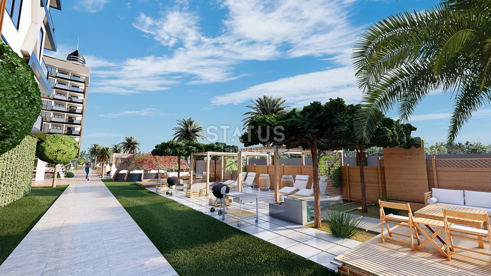 Последняя квартира проекта класса люкс в  привлекательном для инвестиций районе Паяллар,  55-220м.кв фото 12