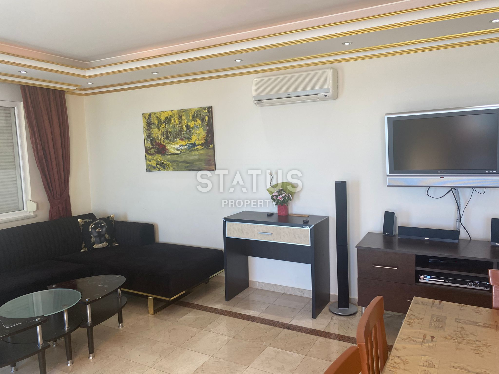 View three-room apartment in Tosmur, first coastline, 110m2 фото 7