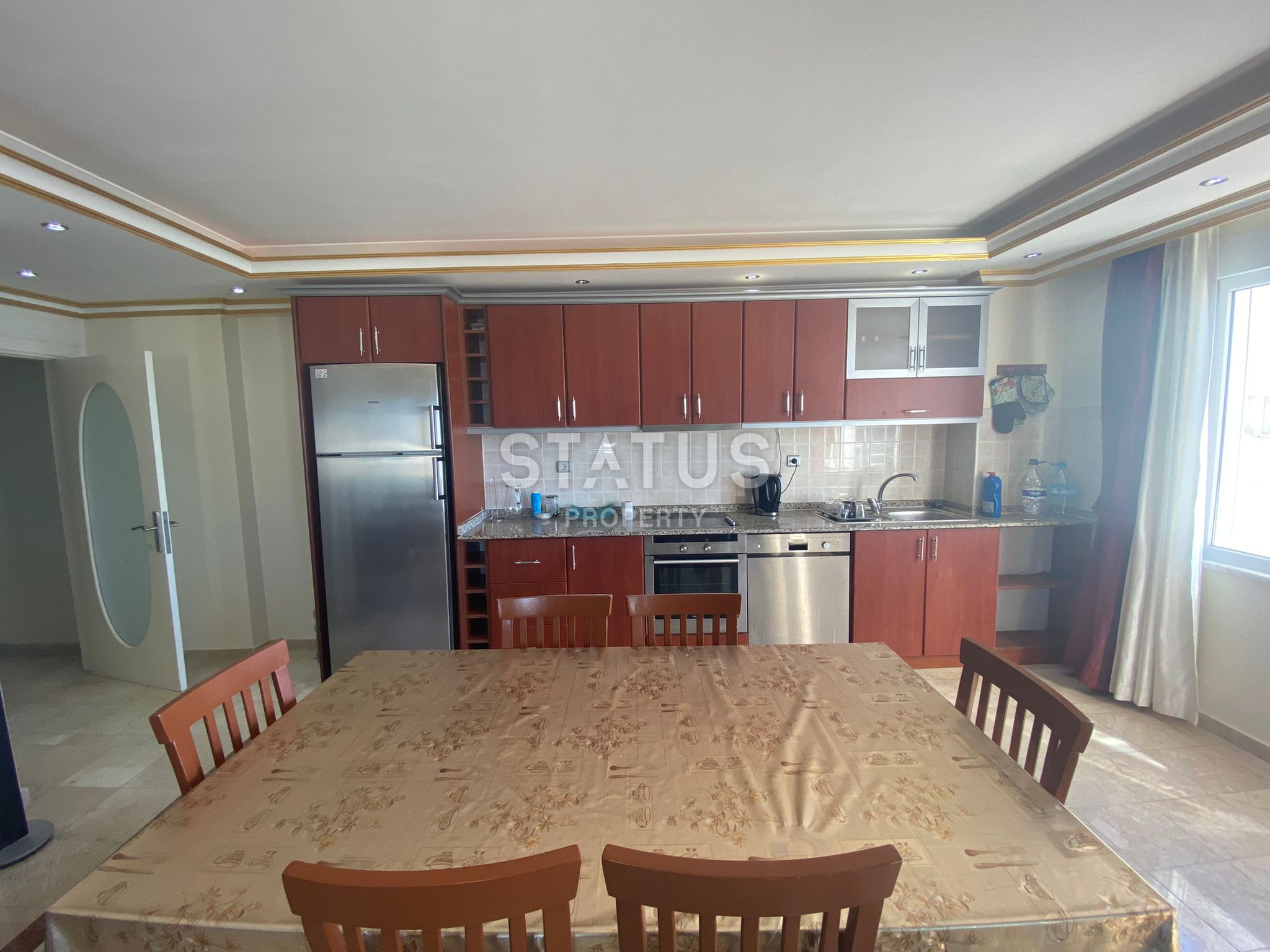 View three-room apartment in Tosmur, first coastline, 110m2 фото 9