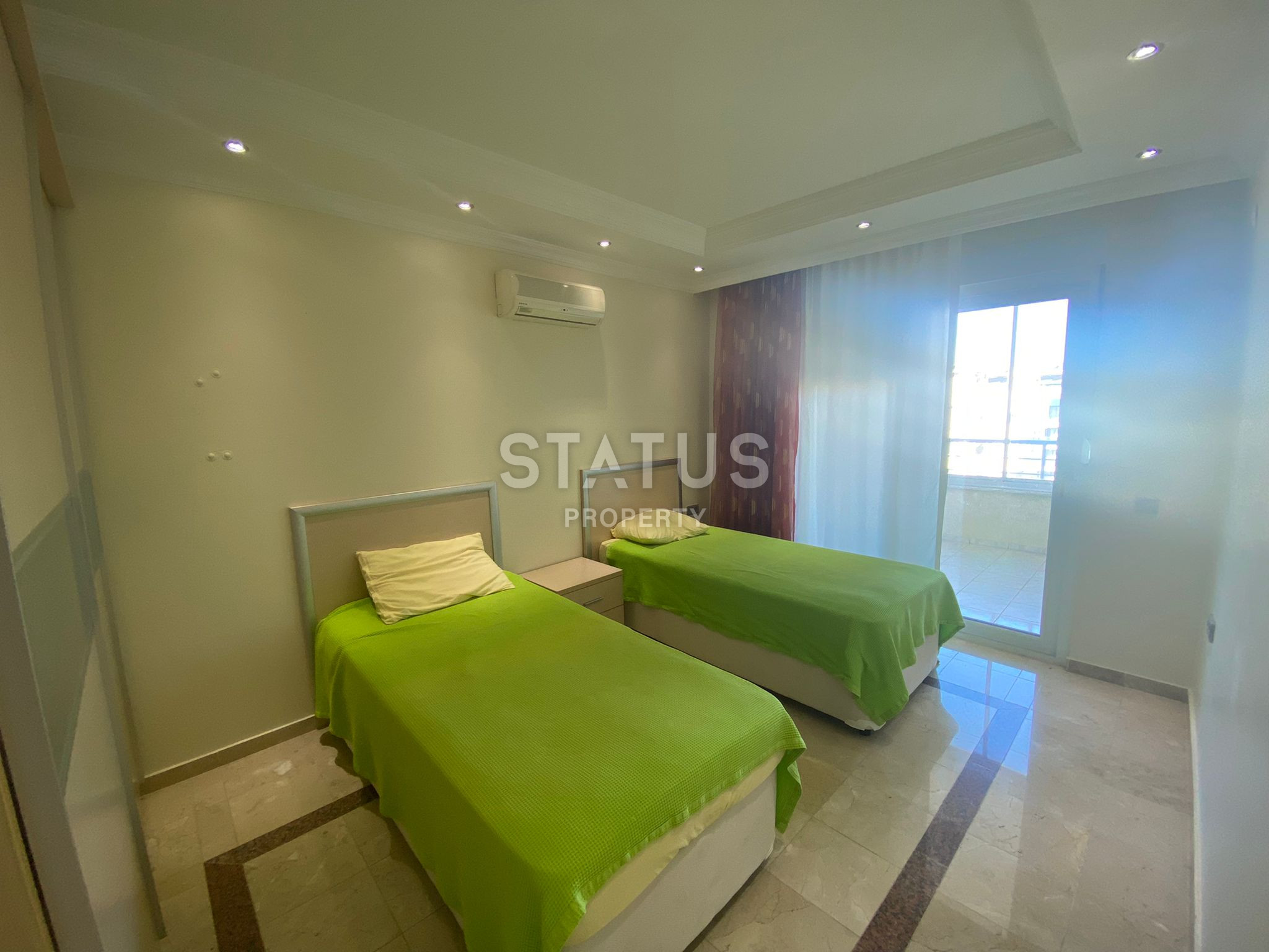 View three-room apartment in Tosmur, first coastline, 110m2 фото 14