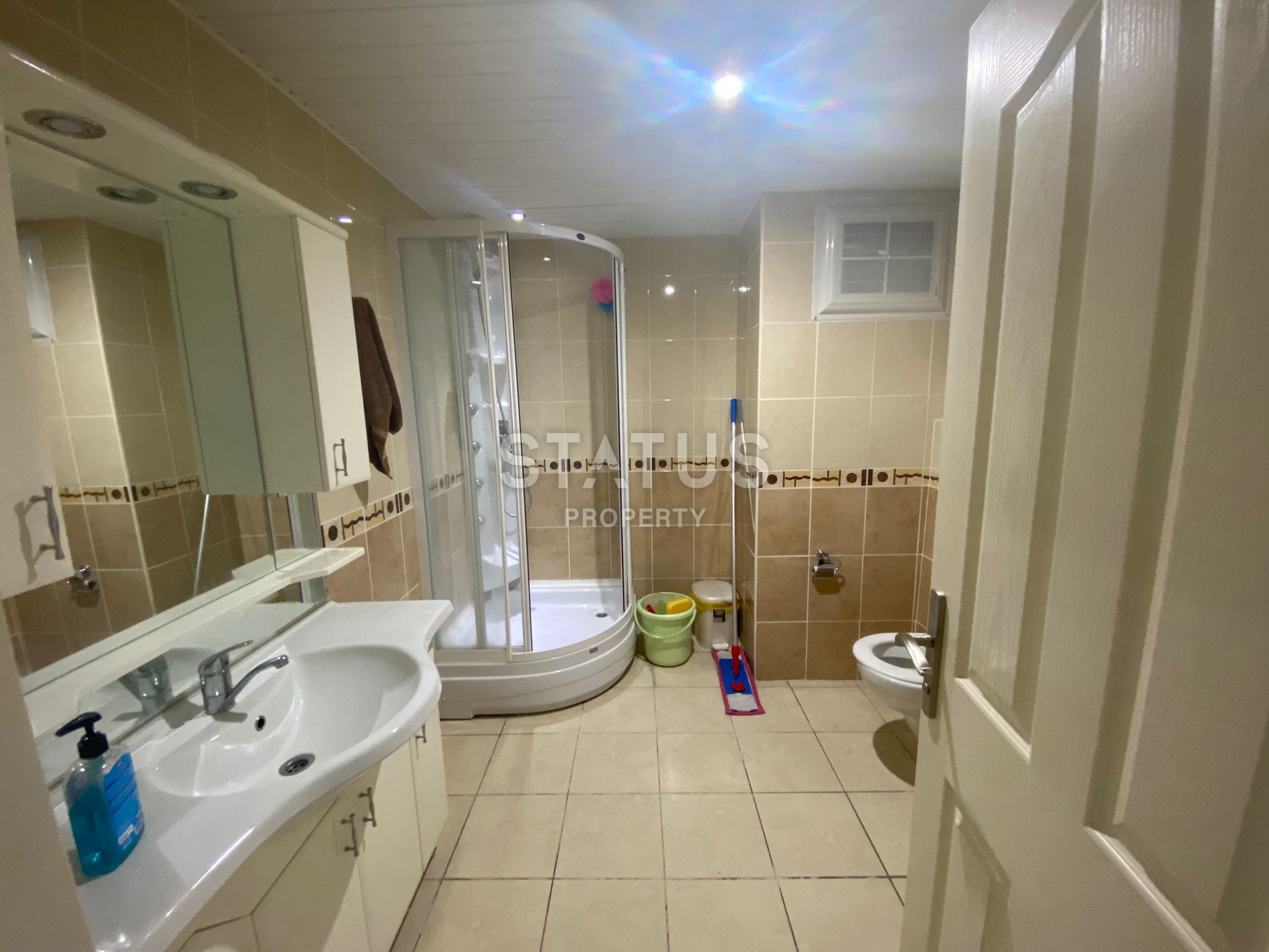 View three-room apartment in Tosmur, first coastline, 110m2 фото 16