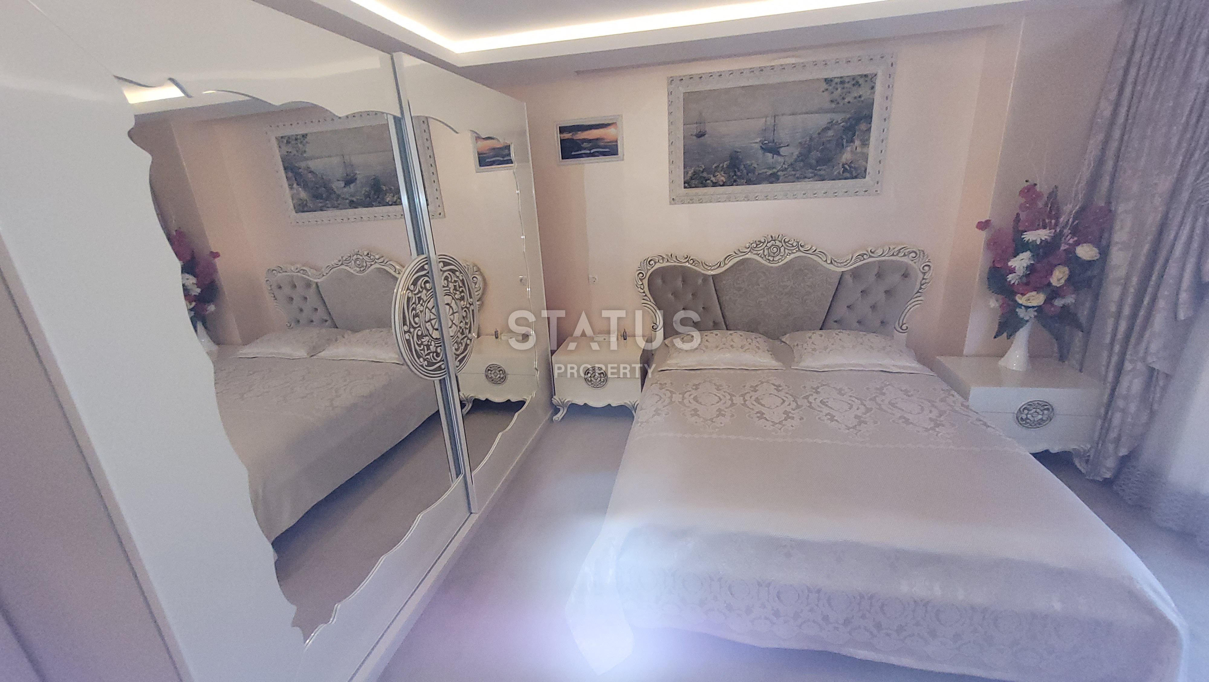 Отличная цена! Меблированная квартира 2+1 с видом на природу и горы в Махмутларе, 120 м2. фото 10