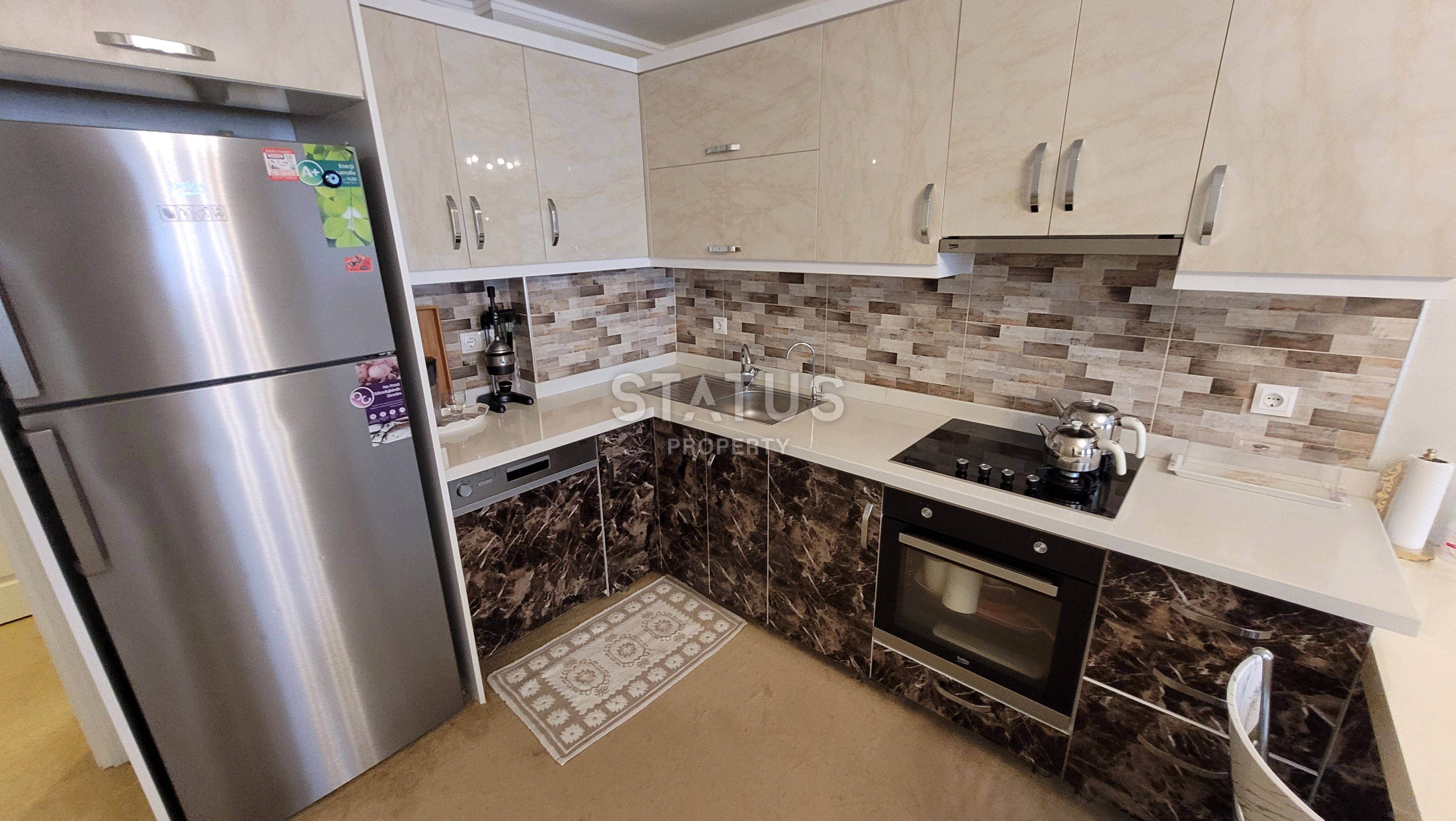 Отличная цена! Меблированная квартира 2+1 с видом на природу и горы в Махмутларе, 120 м2. фото 12