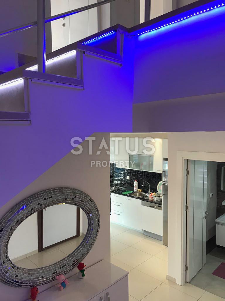 Видовые двухуровневые апартаменты 3+1 в элитном районе Кестель, полный пакет мебели и техники фото 7