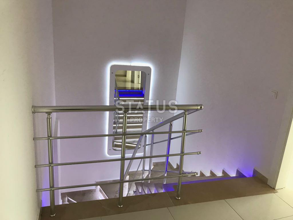 Видовые двухуровневые апартаменты 3+1 в элитном районе Кестель, полный пакет мебели и техники фото 8