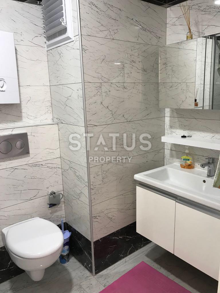 Видовые двухуровневые апартаменты 3+1 в элитном районе Кестель, полный пакет мебели и техники фото 12