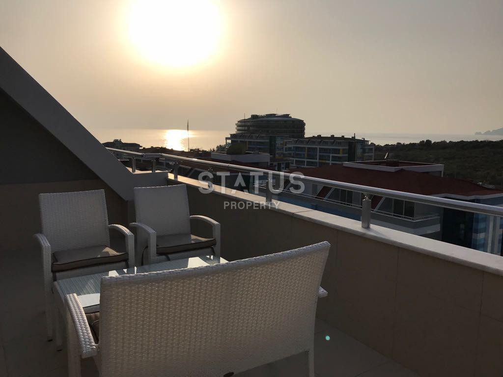 Видовые двухуровневые апартаменты 3+1 в элитном районе Кестель, полный пакет мебели и техники фото 18