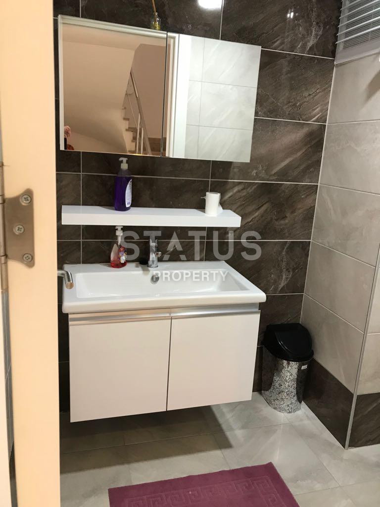 Видовые двухуровневые апартаменты 3+1 в элитном районе Кестель, полный пакет мебели и техники фото 22