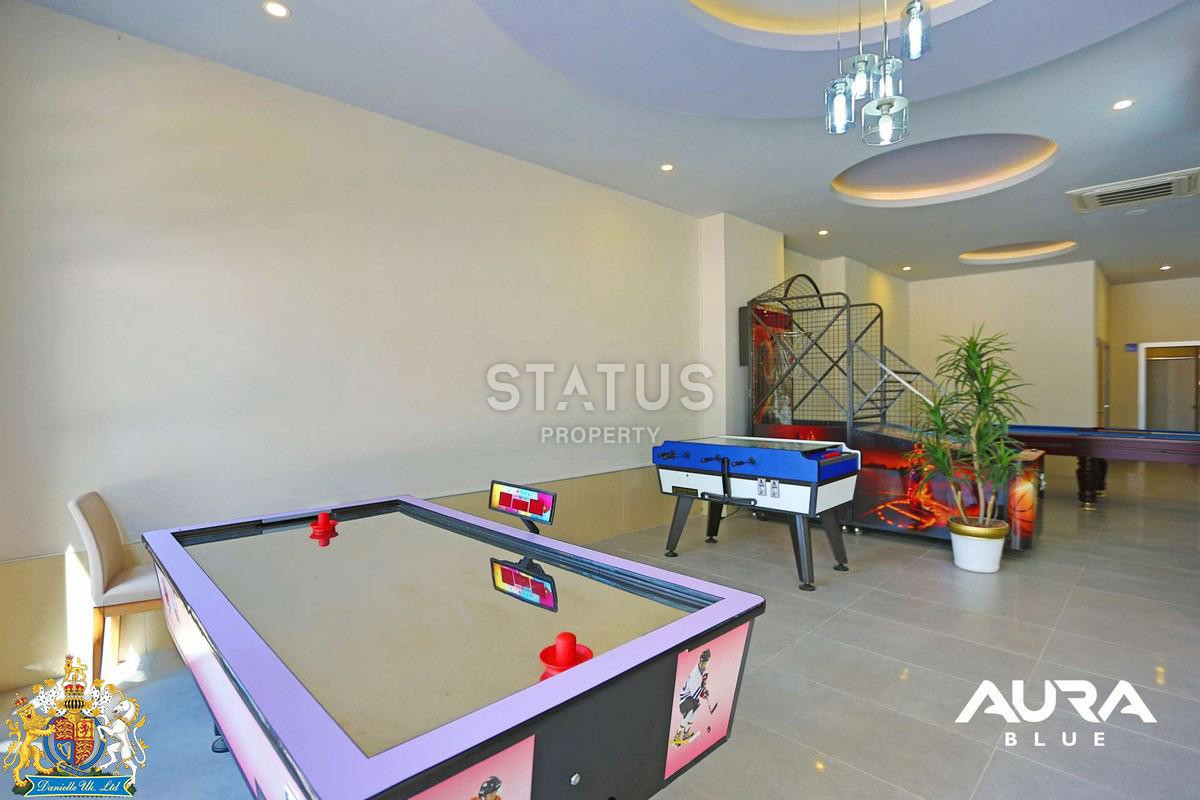 Видовые двухуровневые апартаменты 3+1 в элитном районе Кестель, полный пакет мебели и техники фото 24