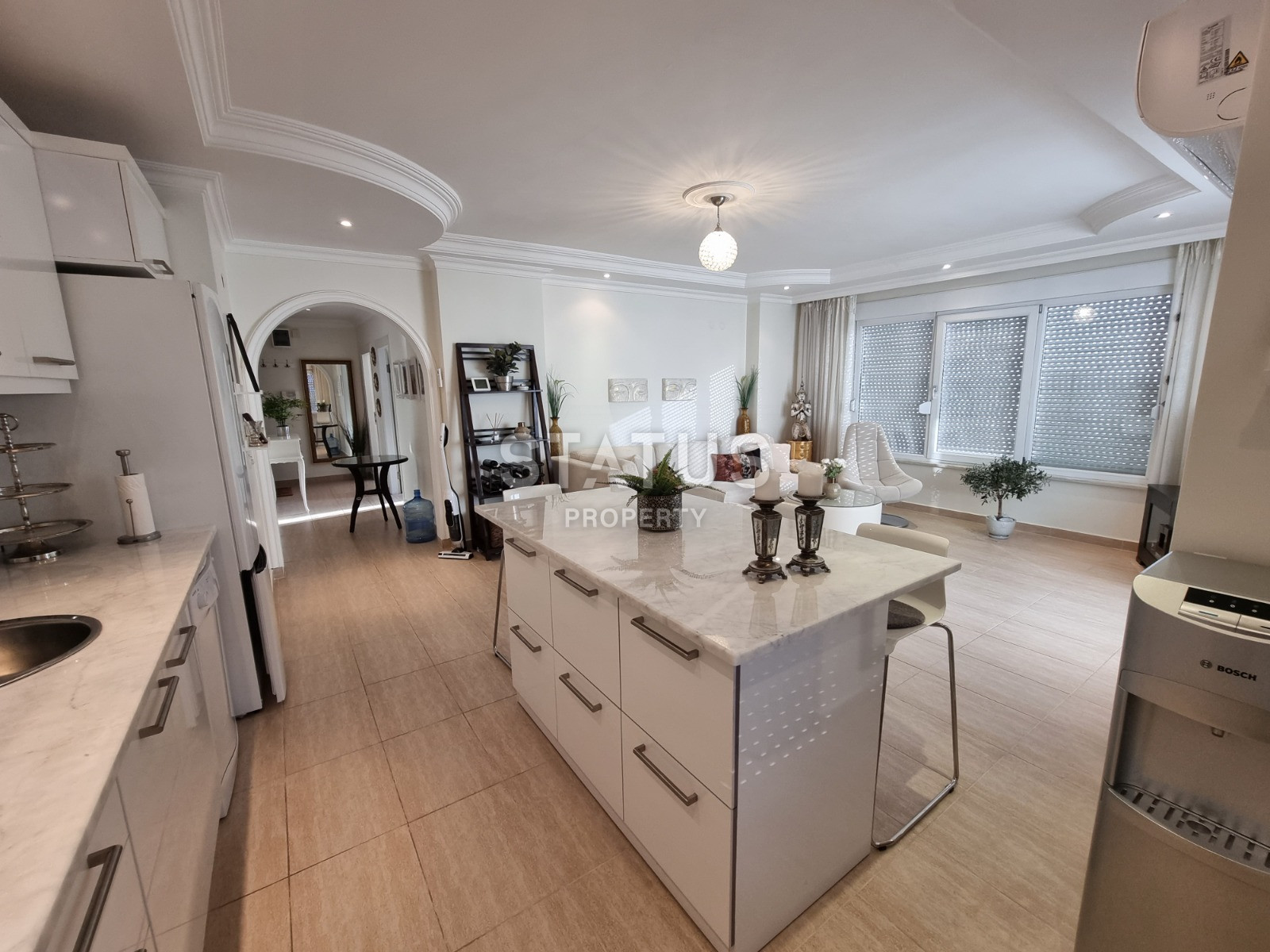 Four spacious apartments 2+1 with Scandinavian style furniture, in a well-maintained complex, 120 m2 фото 52