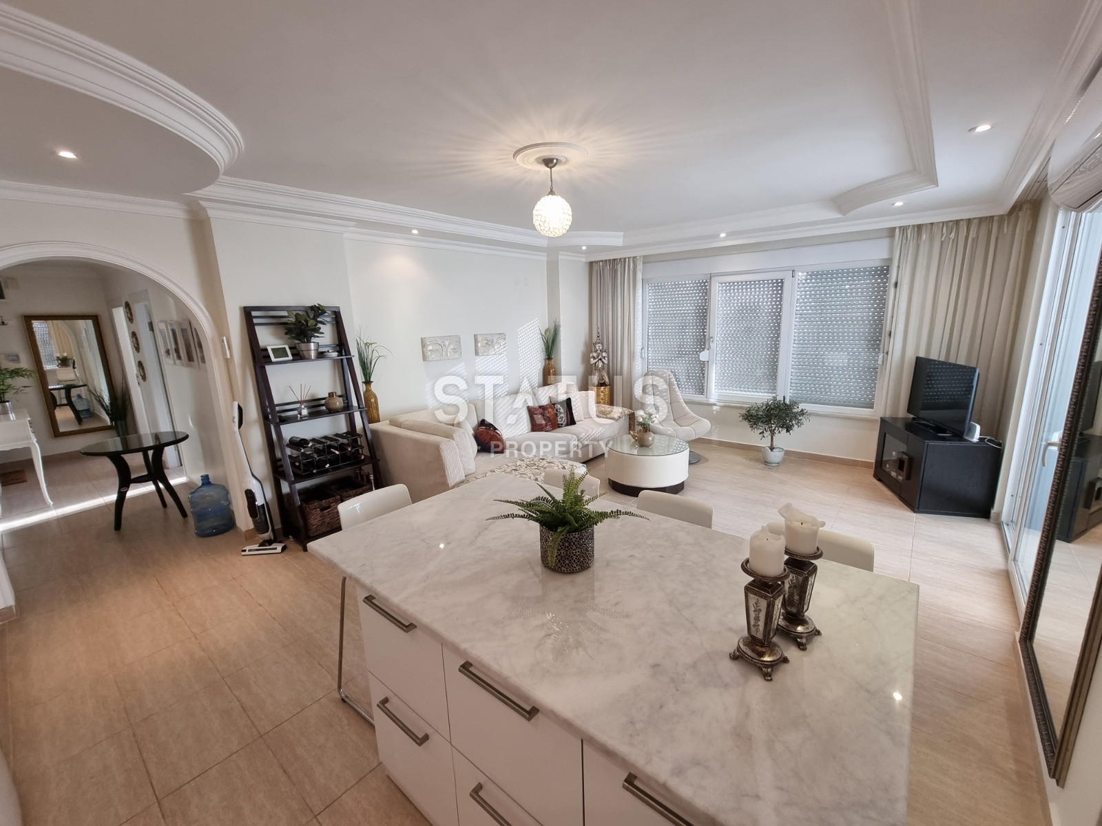 Four spacious apartments 2+1 with Scandinavian style furniture, in a well-maintained complex, 120 m2 фото 54