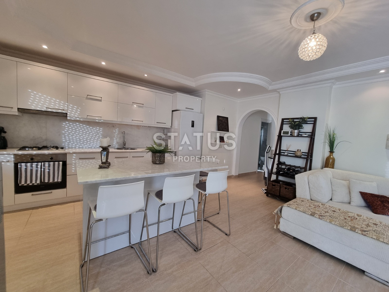 Four spacious apartments 2+1 with Scandinavian style furniture, in a well-maintained complex, 120 m2 фото 59