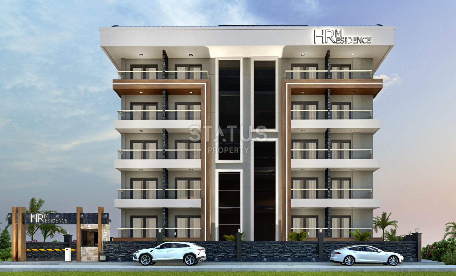 Инвестиционный проект в 5 минутах от моря в Махмутларе, от 51,5 кв.м. фото 4