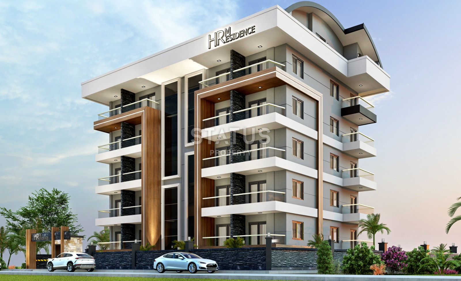 Инвестиционный проект в 5 минутах от моря в Махмутларе, от 51,5 кв.м. фото 6